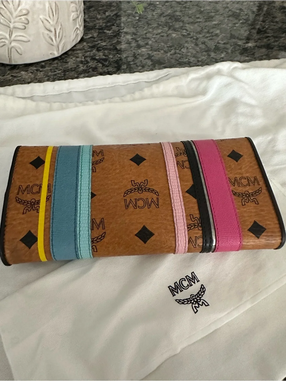 MCM continental wallet